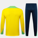 Conjunto Seleção Brasileira 2024/25 Treino - Amarelo e Verde